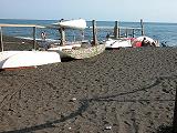 Spiaggia nera Viareggio