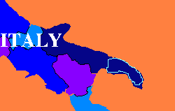 cartina salento